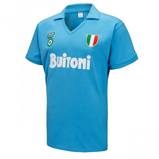 Napoli 1987/1988 Blue Retro Soccer Jersey Shirt